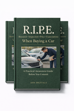 R.I.P.E. guide interior layout for car buyers