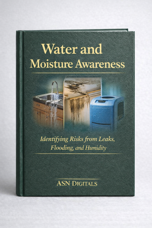 Water and Moisture Awareness digital guide cover - home water damage prevention for homeowners
