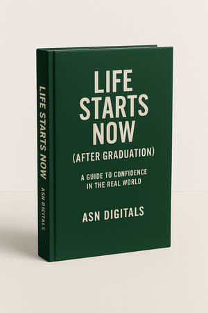 Life Starts Now guide cover - post-graduation career and financial planning ebook