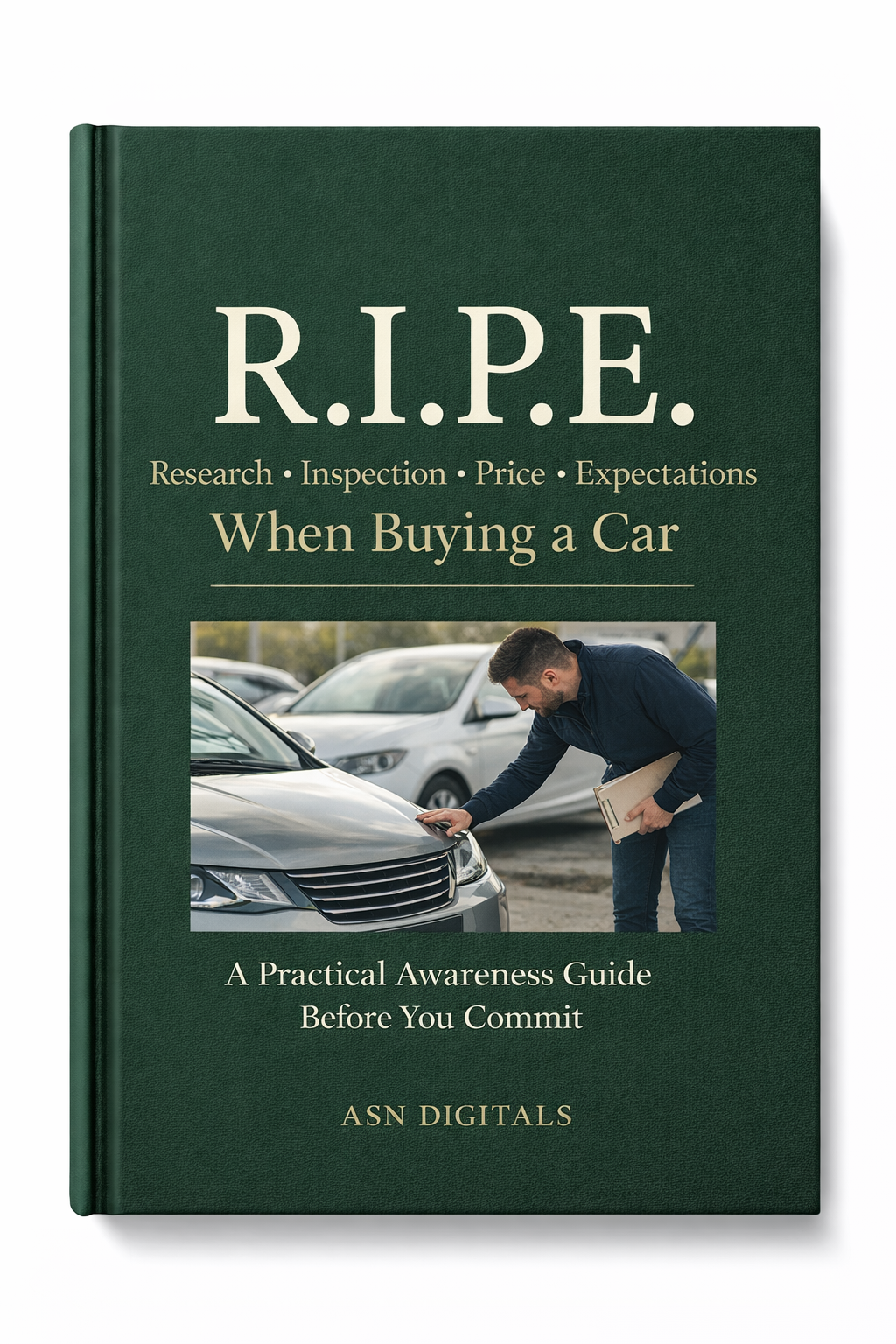 R.I.P.E. ebook content sample on car research