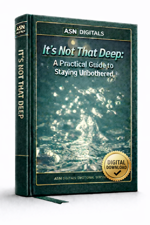 Its not that deep