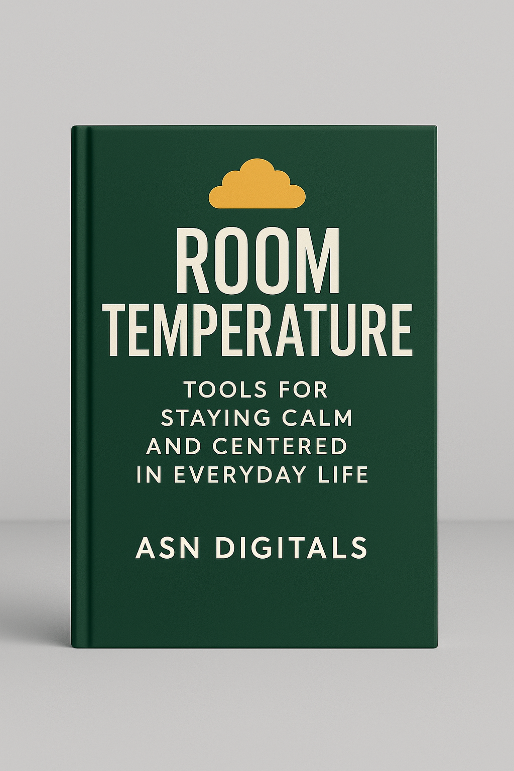 Room Temperature guide cover - emotional balance and self-control ebook